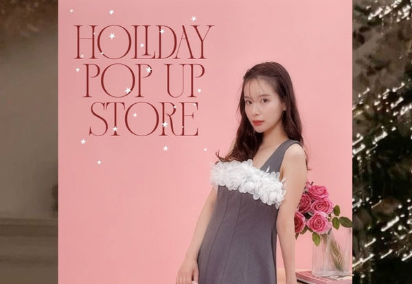 Holiday Pop-up Store 開催のお知らせ♡ 12/10 Wed- 12/16 Tue ♡ - MAISON MARBLE