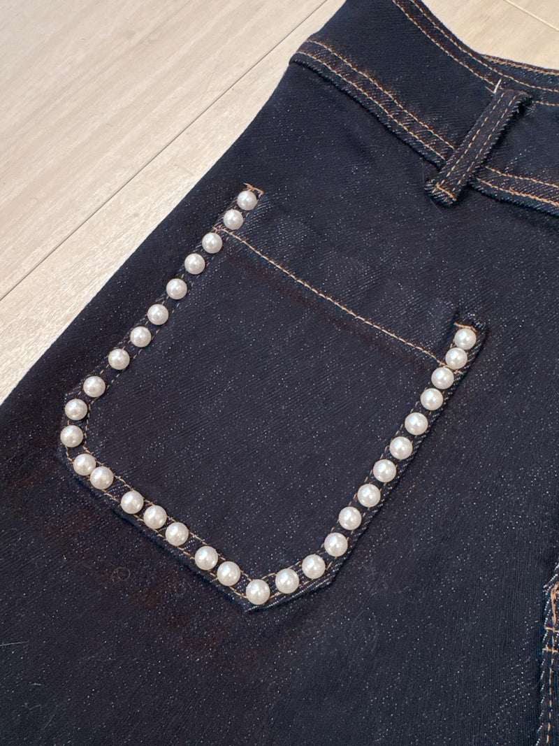 Pearl Stretchy Denim