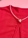 Rose Cherry Knit Set