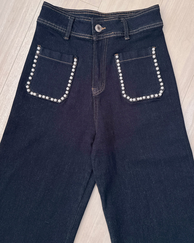 Pearl Stretchy Denim