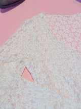Lacy Flower Cardigan