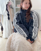 【PRE ORDER】Side Lace Frill Jumper