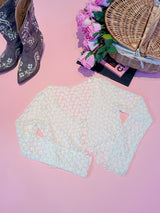 Lacy Flower Cardigan