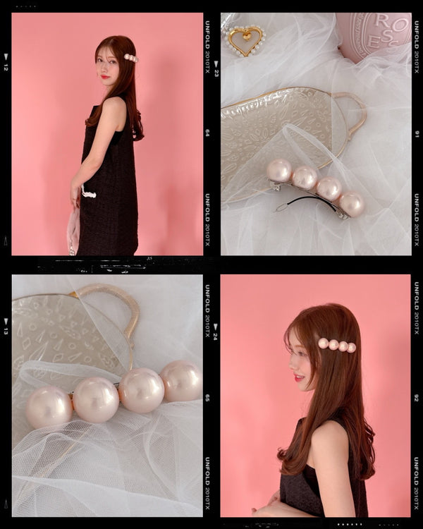 Big Pearl Barette