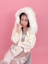 Fur Knit Hoodie