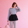 Rosy Tulle Tops