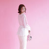 Rosy Tulle Tops