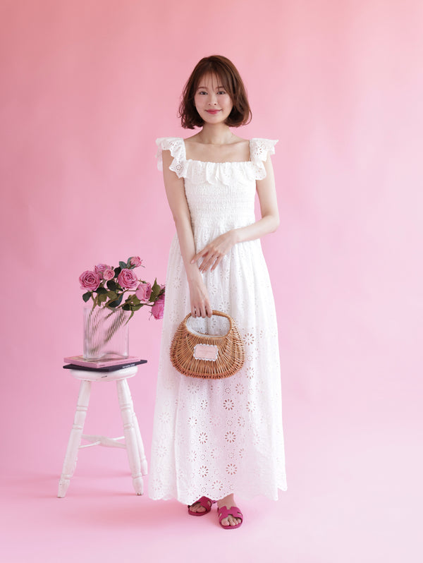 Lily Cotton Lace Dress