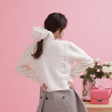 Frill Short Cardigan