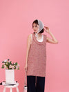 Pink Tweed Dress