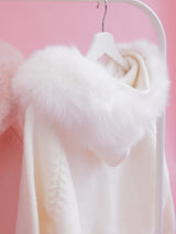 Fur Knit Hoodie