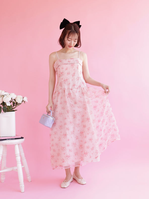 Organdy Rose Dress