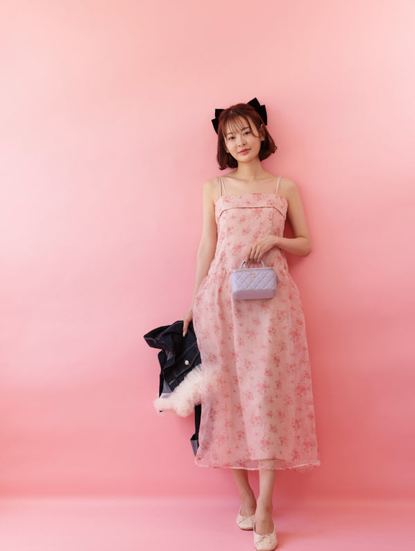 Organdy Rose Dress