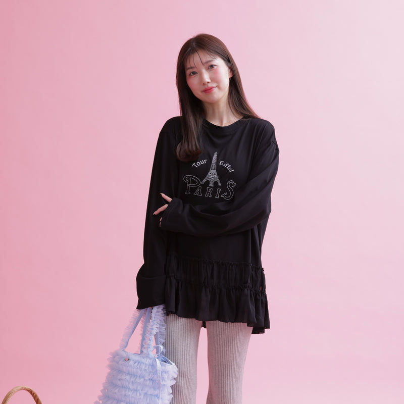 Paris Long Tee