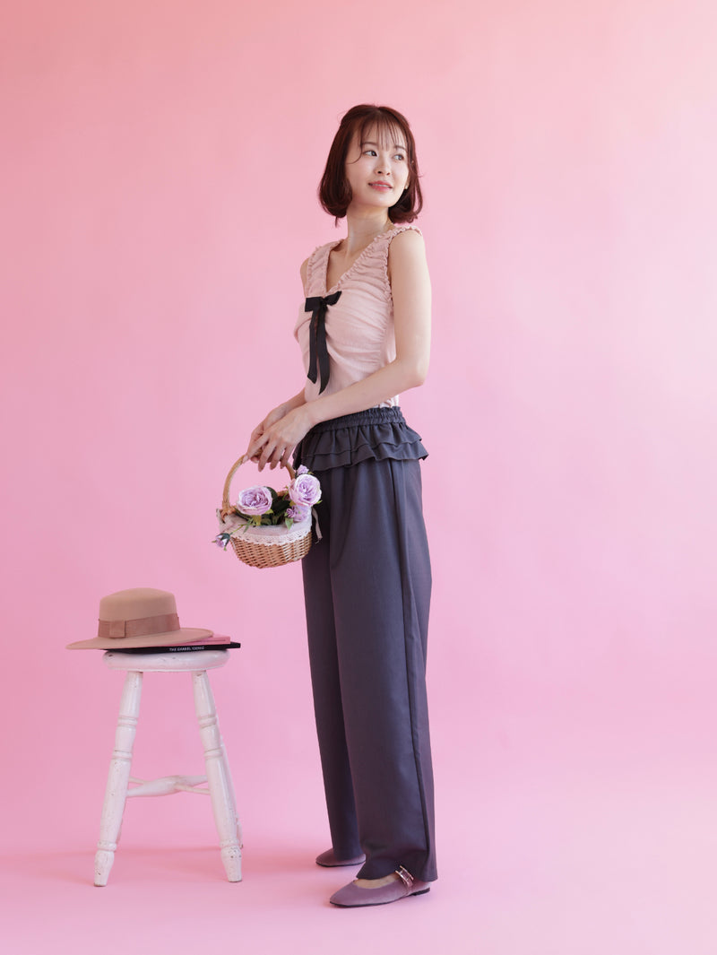 Ribbon Knit Tops