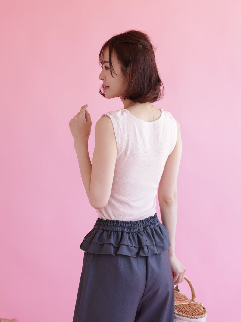 Ribbon Knit Tops