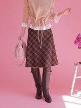Vintage Check Skirt