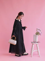 Lace Volume Long Dress