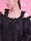 Lace Volume Long Dress