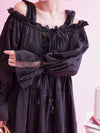 Lace Volume Long Dress