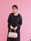 Lace Volume Long Dress