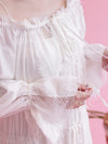 Lace Volume Long Dress