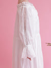 Lace Volume Long Dress