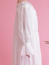 Lace Volume Long Dress