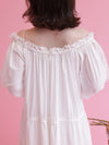 Lace Volume Long Dress