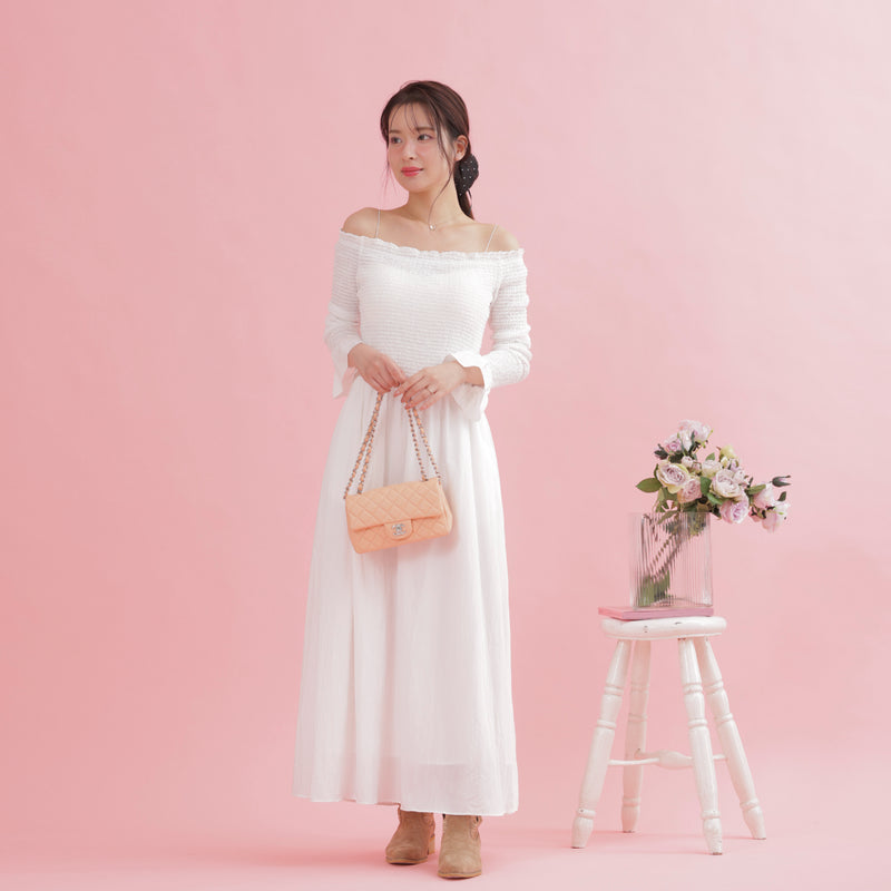 Off Gather Dress