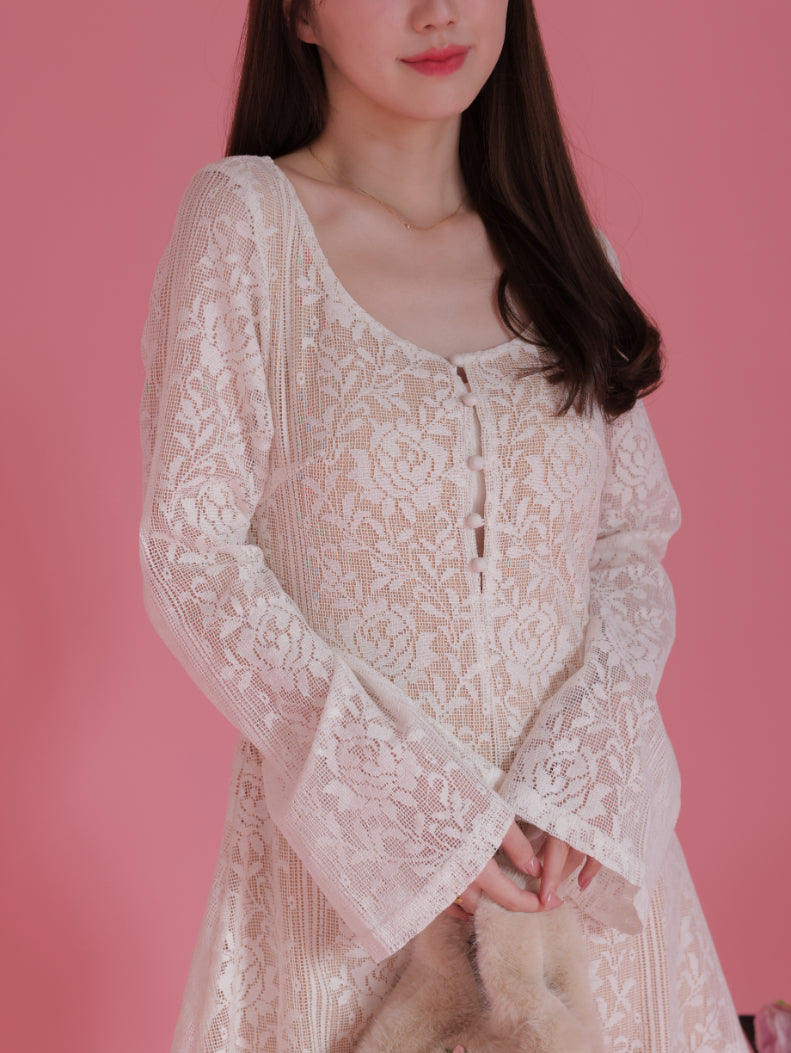 Lacy Rose Dress