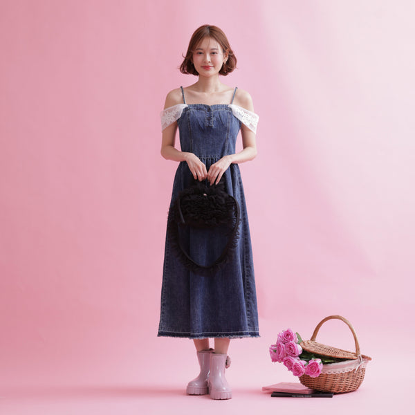ワンピース MAISON MARBLE Chloe Denim Dress 再販】Chloe Denim Dress – MAISON MARBLE