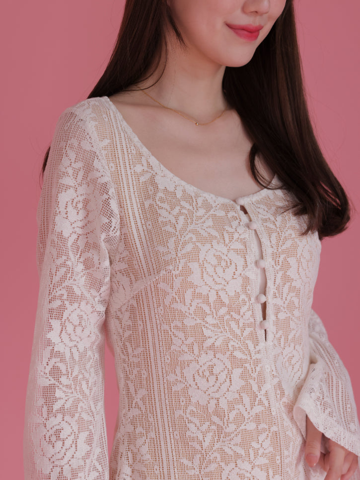 Lacy Rose Dress