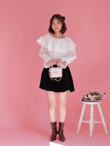 Velour Tulip Skirt