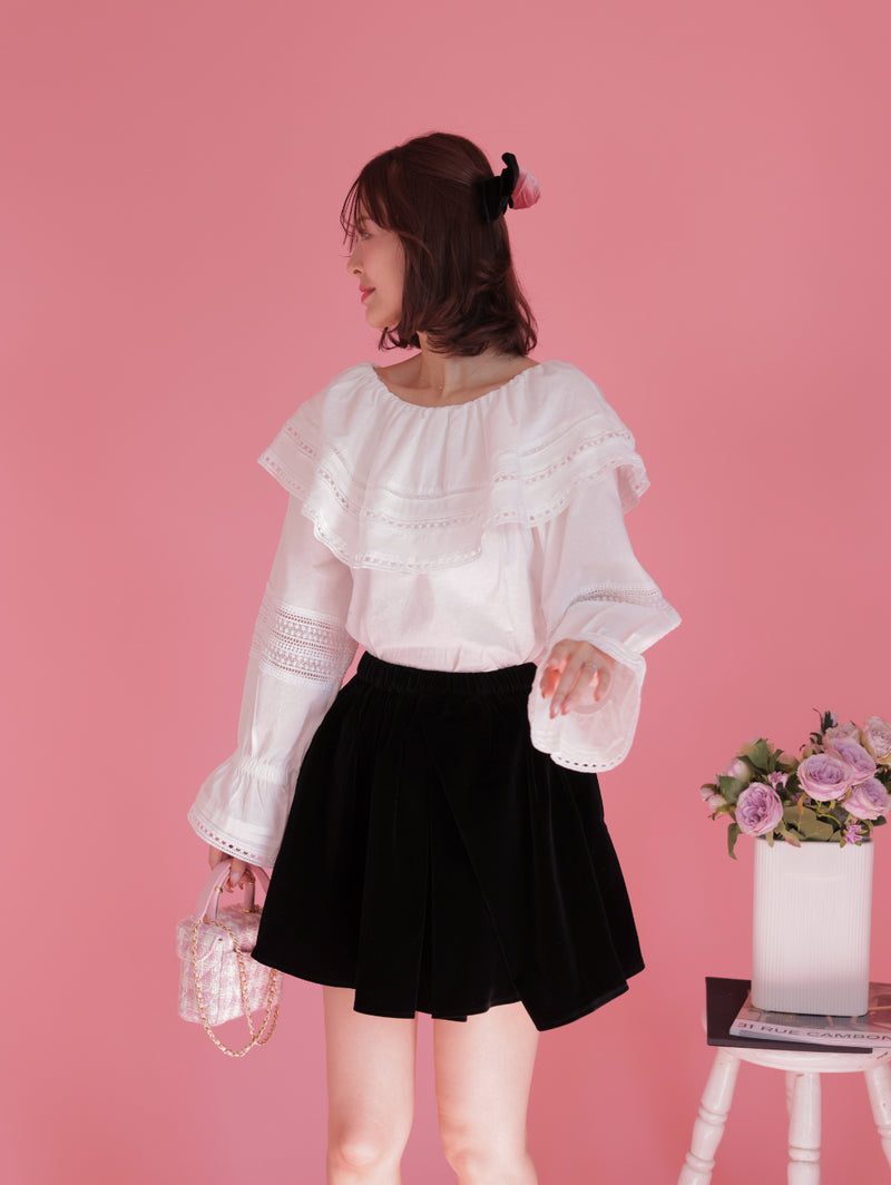 Velour Tulip Skirt
