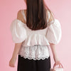 Crop Puff Blouse