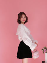 Velour Tulip Skirt