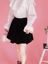 Velour Tulip Skirt