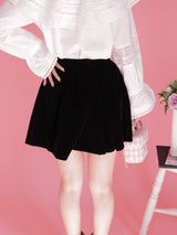 Velour Tulip Skirt