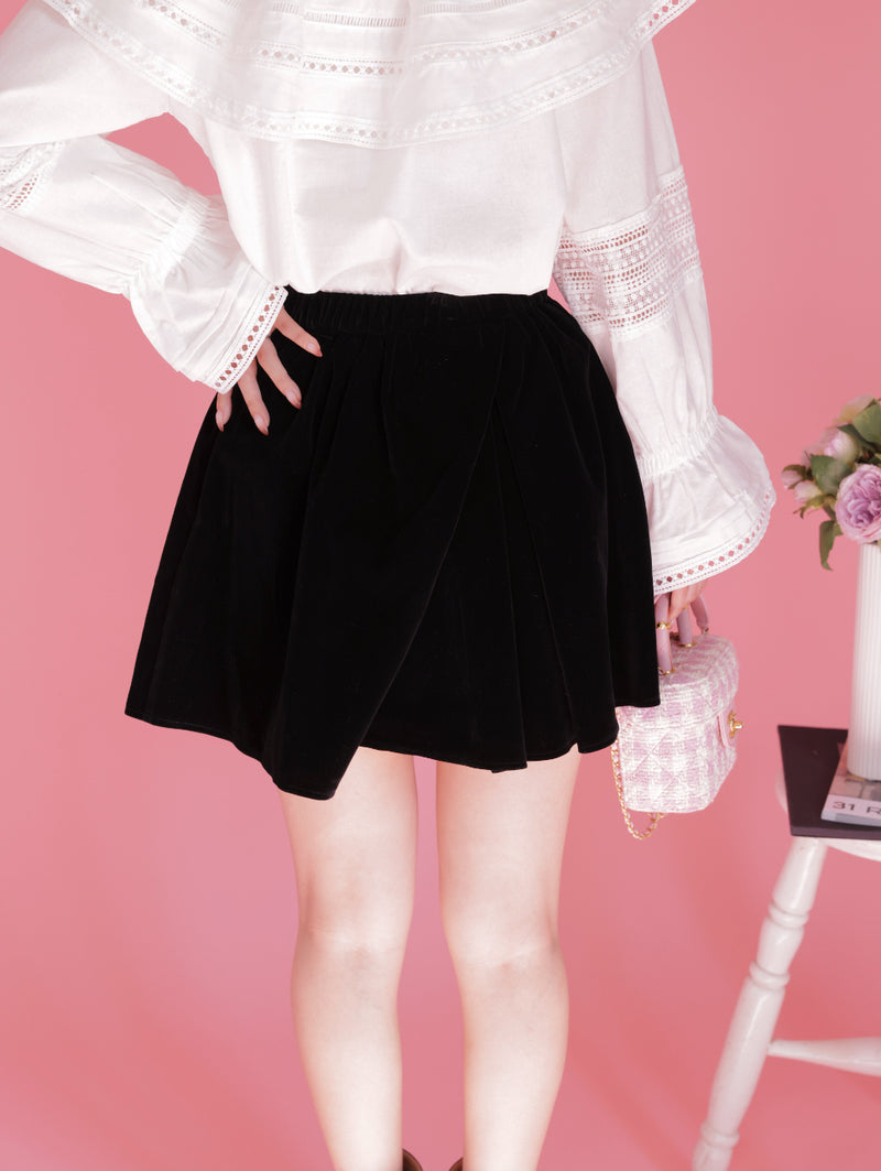 Velour Tulip Skirt