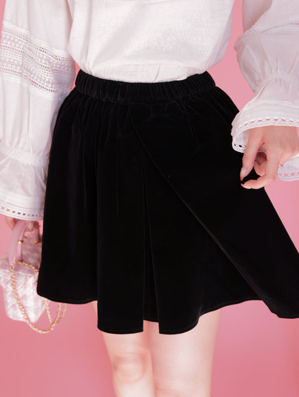 Velour Tulip Skirt