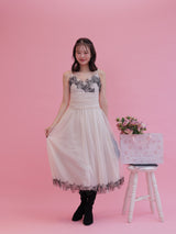Dreamy Bicolor Lace Dress