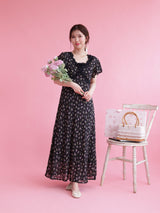 Violet Sheer Dress