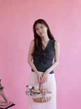 Ribbon Knit Tops
