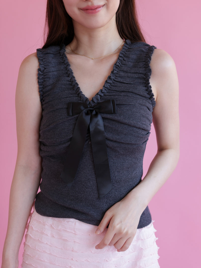 Ribbon Knit Tops