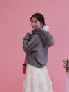 Fur Knit Hoodie