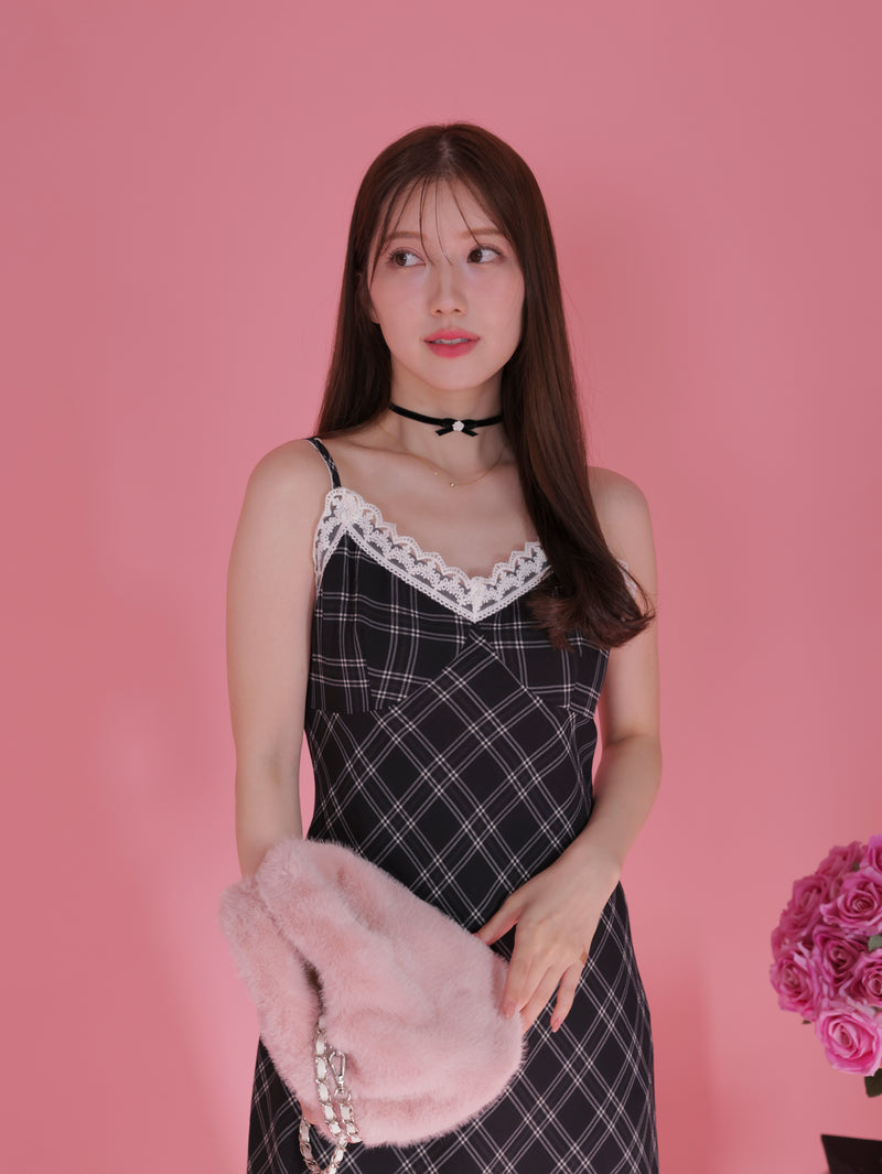 Check Romantic Dress