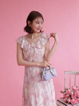 Summer Watercolor Dress