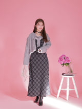 Short Ribbon Cardigan