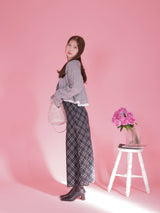 Check Romantic Dress